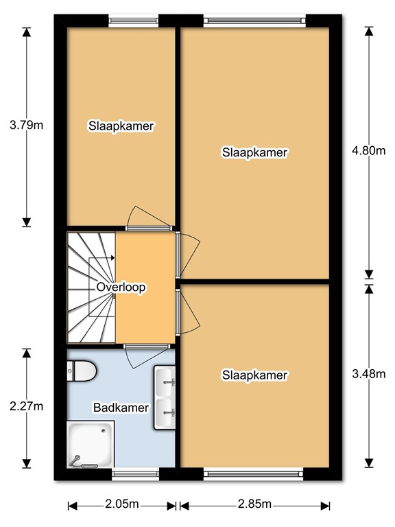 mediumsize floorplan